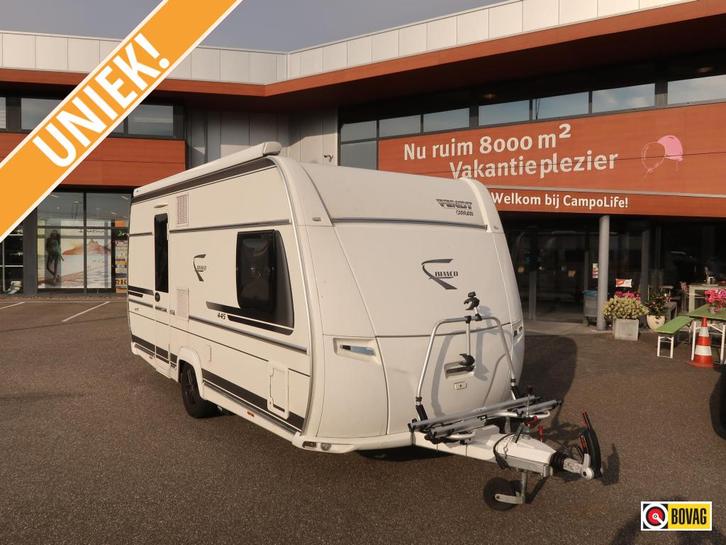 Fendt Bianco 445 SF MET MOVER EN UNICO, Caravans en Kamperen, Caravans, tot en met 3, Overige, Fendt, Frans bed, Overige typen