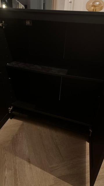 Ikea kast Billy Oxbrrg met deuren 95 x 78 x 42 cm - afbeelding 5