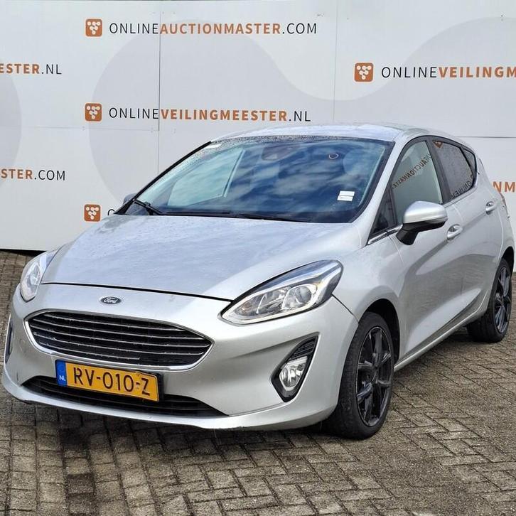 Personenauto Ford, Fiesta 1.0 EcoBoost Titanium, grijs bouwj, Auto's, Ford, Bedrijf, Fiësta, ABS, Airbags, Airconditioning, Alarm