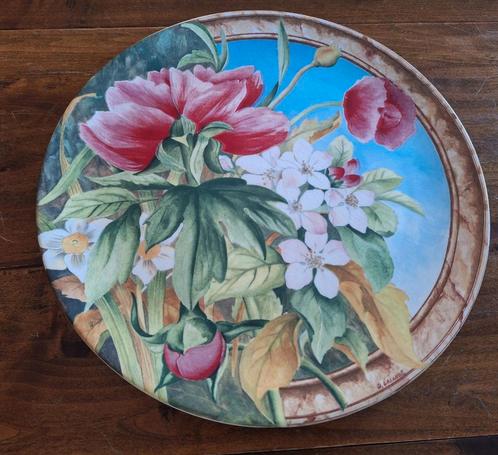 Gien Volupté taartschaal, Huis en Inrichting, Keuken | Servies, Gebruikt, Schaal of Schalen, Overige stijlen, Ophalen of Verzenden