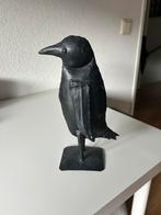 Decoratie vogel zwart metaal, Ophalen of Verzenden, Zo goed als nieuw