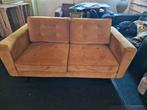 Superleuk okergele bank 1.70 x 0.90 zitgedeelte 60 cm, Huis en Inrichting, Banken | Bankstellen, Ophalen, Minder dan 75 cm, 150 tot 200 cm