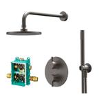 Xenz Deuro Douche Inbouwset met Thermostaat- Grafiet, Niet ingevuld, Niet ingevuld, Nieuw, Ophalen of Verzenden