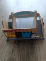 Houten Garage / Carwash Speelgoed, Ophalen, Zo goed als nieuw, Overige typen