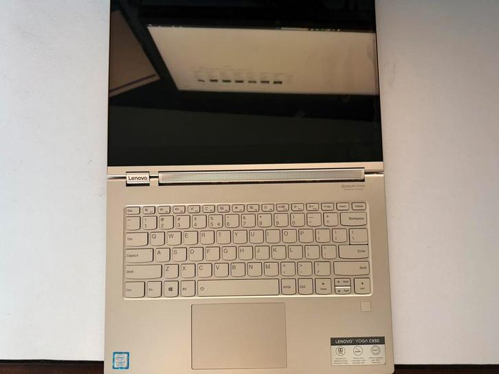 Lenovo Yoga C930-13IKB (4K monitor), Computers en Software, Chromebooks, Zo goed als nieuw, 13 inch, 16 GB, 256 GB of meer, Touchscreen