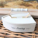 Leuk houten strijkijzer wit Opbergen, Ophalen of Verzenden, Nieuw