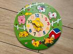 Houten Puzzel Klok - Gebruikt, Ophalen of Verzenden, Gebruikt, Puzzelen