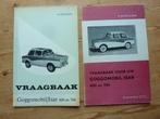 Goggomobil / Glas Isar 600 en 700 vraagbaak vanaf 1959 – 2x, Auto diversen, Ophalen of Verzenden