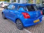 Suzuki Swift 1.2 STYLE SMART HYBRID Clima | Adaptive Cruise, Stof, Zwart, 4 cilinders, Blauw