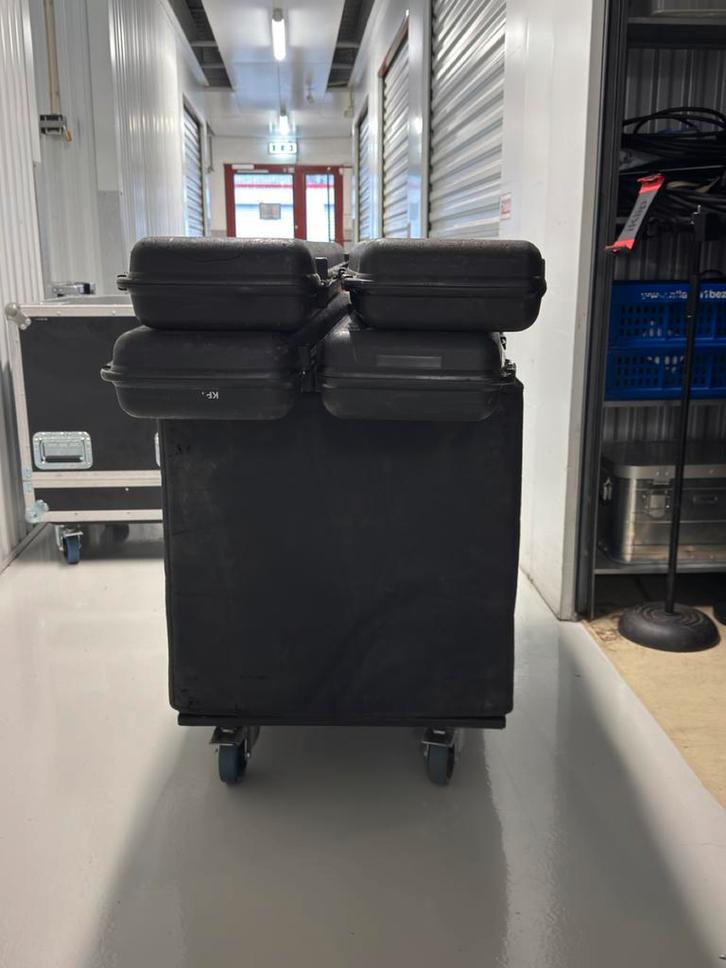 K-array set: 8x Phyton, 4x 21 inch subwoofers, Audio, Tv en Foto, Luidsprekers, Gebruikt, Subwoofer, 120 watt of meer, Overige merken