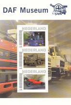 Nederland Postset DAF Museum met blok zegels + 3 kaarten, Ophalen of Verzenden, Na 1940, Postfris