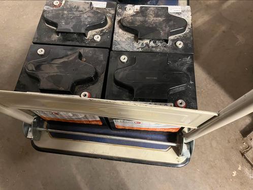 4 st. Dynac Deep Cycle accu 6 volt 245ah type DTA 6245 AGM, Auto-onderdelen, Accu's en Toebehoren, Gebruikt, Ophalen