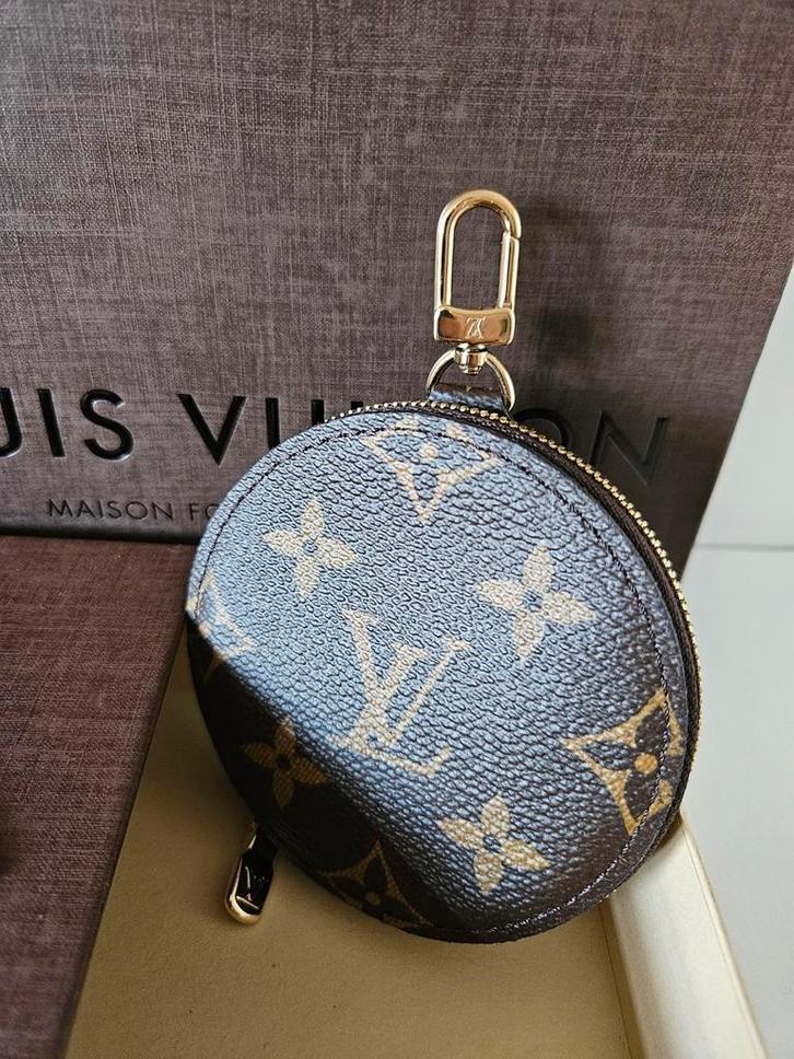 Louis Vuitton Muntzakje Monogram, Sieraden, Tassen en Uiterlijk, Portemonnees, Nieuw, Overige merken, Bruin, Leer, Met knipsluiting
