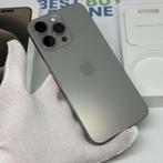 iPhone 15 Pro Max 256GB naturel /kras vrij /96% batt /garant, 256 GB, Apple, Zonder simlock, Grijs