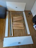 Ikea VIHALS bed 140x200 - Uit elkaar  - Geen handleiding, Ophalen, Wit, Tweepersoons, 140 cm