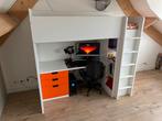 IKEA Stuva, Hoogslaper met Bureau - Gebruikt, Kinderen en Baby's, Kinderkamer | Stapelbedden en Hoogslapers, Ophalen, Gebruikt