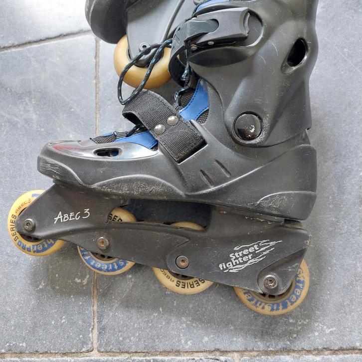 Streetfighter ABEC3 skeelers, Sport en Fitness, Skeelers, Gebruikt, Inline skates 4 wielen, Roces, Ophalen