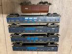 5 oude ns wagons van Lima, Hobby en Vrije tijd, Modeltreinen | H0, Gebruikt, Gelijkstroom, Wagon, Ophalen of Verzenden