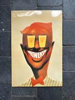 Heineken Charlie reclame bord, Ophalen of Verzenden, Gebruikt, Reclamebord