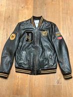 Daytona 73 Leren Varsity College/Motorjack Bruin XL, Maat 56/58 (XL), Ophalen of Verzenden, Zo goed als nieuw, Bruin