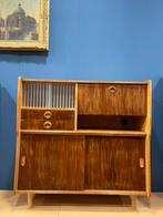 Vintage highboard -/ buffetkast, Ophalen, Gebruikt, Onbekend, Onbekend