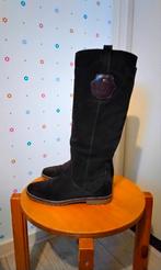 TOMMY HILFIGER,  bruine suède hoge laarzen,  maat 38., Ophalen of Verzenden, Zo goed als nieuw, Bruin, Hoge laarzen