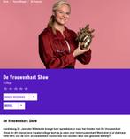De Vrouwenhart Show - Janneke Wittekoek Drachten 12-11-25, Tickets en Kaartjes, Twee personen