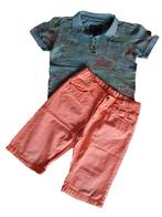 Gave neon oranje denim short van Chapter Young maat 158., Broek, Zo goed als nieuw, Jongen, Verzenden