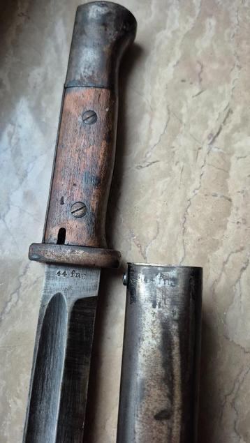 Duitse K98 bayonet FJN44 nummergelijk beschikbaar voor biedingen
