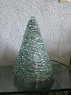 Pyramide lamp - opgebouwd uit stukjes glas - modern - Glas e, Huis en Inrichting, Lampen | Tafellampen, Gebruikt, Ophalen of Verzenden
