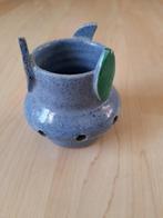 BLAUW POTJE VOOR WAXINELICHTJE, Huis en Inrichting, Ophalen of Verzenden, Zo goed als nieuw