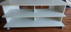 Tv kastje op wieltjes, wit, Ikea, Huis en Inrichting, Ophalen, Gebruikt, 100 tot 150 cm, Minder dan 100 cm