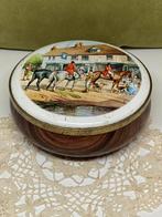 Vintage blikje Lutti, jachtpaarden (110822), Verzamelen, Blikken, Ophalen of Verzenden, Zo goed als nieuw, Overige, Overige merken
