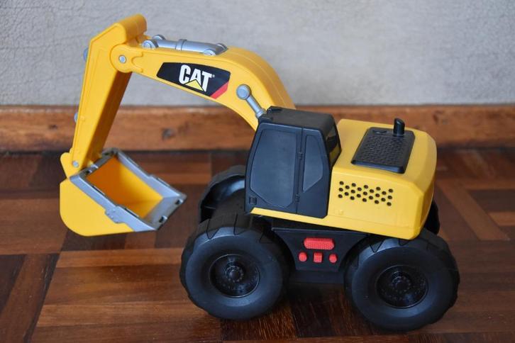 CAT graafmachine met geluid, Kinderen en Baby's, Speelgoed | Speelgoedvoertuigen, Zo goed als nieuw, Ophalen