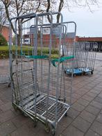 Te koop platen kar diverse en rol containers, Doe-het-zelf en Verbouw, Transportwagens, Gebruikt, Transportkar, Ophalen of Verzenden