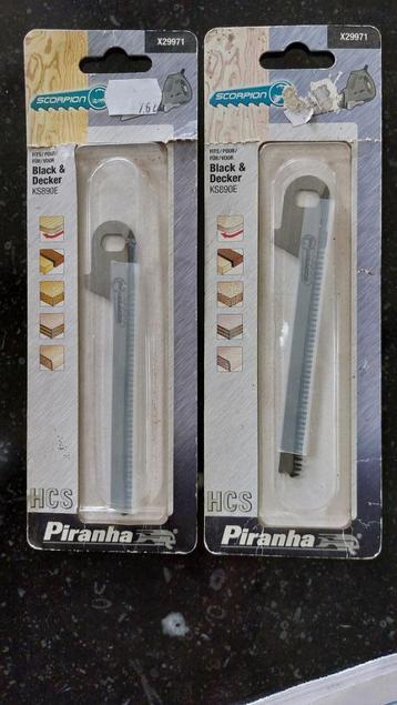 Piranha zaagbladen B&D KS890E beschikbaar voor biedingen