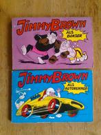 Jimmy Brown als bokser/Jimmy Brown als autorenner, Eén stripboek, Ophalen of Verzenden, Gelezen