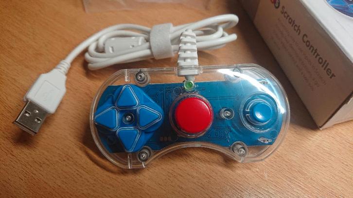 Scratch controller, Computers en Software, Joysticks, Zo goed als nieuw, Ophalen of Verzenden