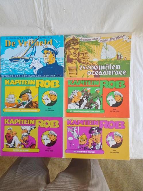 6 stuks stripboekjes Kapitein Rob z.g.a.n., Boeken, Stripboeken, Zo goed als nieuw, Meerdere stripboeken, Ophalen of Verzenden