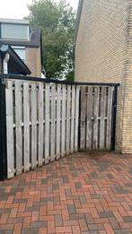 Tuinpoort /schuttingdeur, Gebruikt, Ophalen of Verzenden, 150 tot 200 cm, Hout