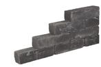 Blockstone black 15x15x60 60x15x15 getrommeld stapelblok, Nieuw, Minder dan 100 cm, Minder dan 25 cm, Beton