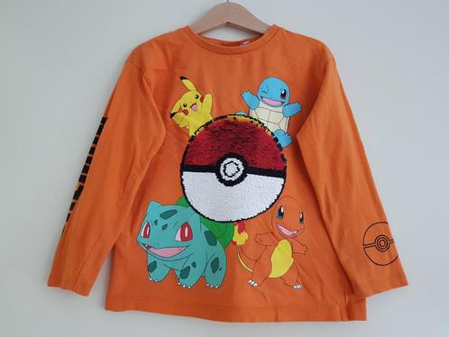T-shirt jongens / meisjes -- maat 116 / 5-6 jaar -- Pokémon, Kinderen en Baby's, Kinderkleding | Maat 116, Gebruikt, Jongen of Meisje