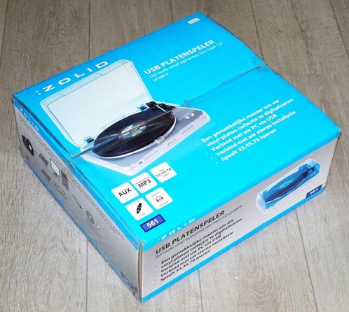 Zolid 561 USB Platenspeler, Audio, Tv en Foto, Platenspelers, Nieuw, Platenspeler, Overige merken, USB-aansluiting, Ophalen