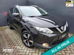 Nissan Qashqai 1.2 Tekna 360 Camera / Panodak / Clima / Stoe, Voorwielaandrijving, Stof, Gebruikt, Zwart