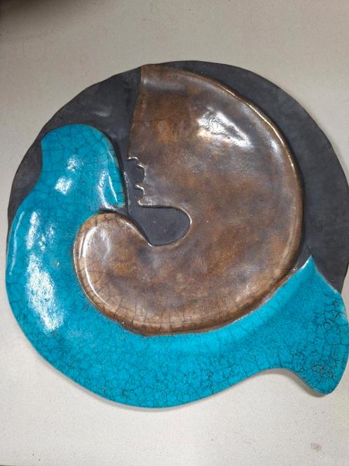 Keramieken wandbord,kunst.DALEN,DRENTHE, Huis en Inrichting, Woonaccessoires | Wanddecoraties, Zo goed als nieuw, Ophalen of Verzenden