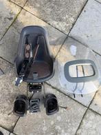 Fietsstoeltje + windscherm Bobike, Fietsen en Brommers, Fietsaccessoires | Fietsstoeltjes, Ophalen, Voetsteuntjes, 0 t/m 18 kg