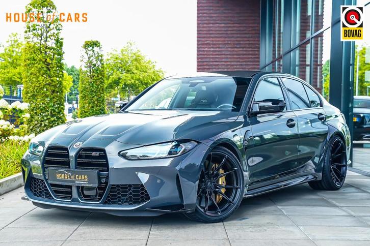 BMW M3 Competition xDrive 510pk |keramisch|dealer onderhoude, Auto's, BMW, Bedrijf, Te koop, 3-Serie, 360° camera, 4x4, ABS, Achteruitrijcamera
