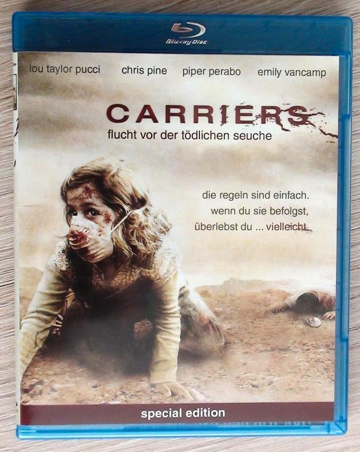 Carriers, Cd's en Dvd's, Blu-ray, Zo goed als nieuw, Horror, Ophalen of Verzenden