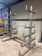 tweezijdige draagarmstekking / metalen opslagrek, Ophalen of Verzenden