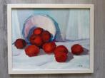 Stilleven met appels - Gesigneerd, Ophalen of Verzenden